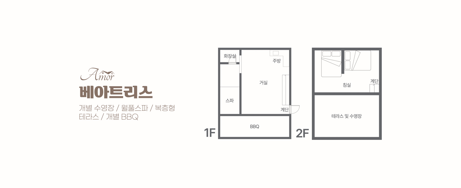 객실 평면도